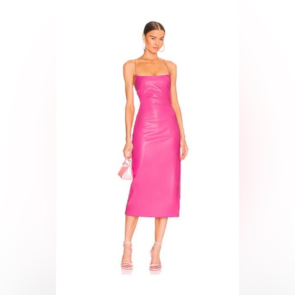 Bardot Helena Faux Leather Dress, new with tags size 6
